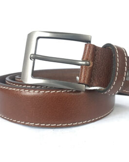 Light Brown Leather Belt